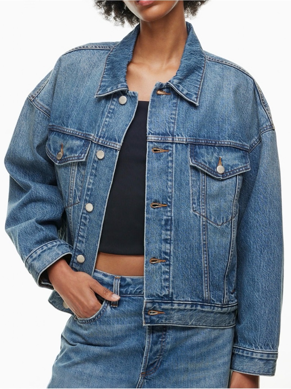 Denim Forum Vintage Denim Jacket - Picture 2 of 8